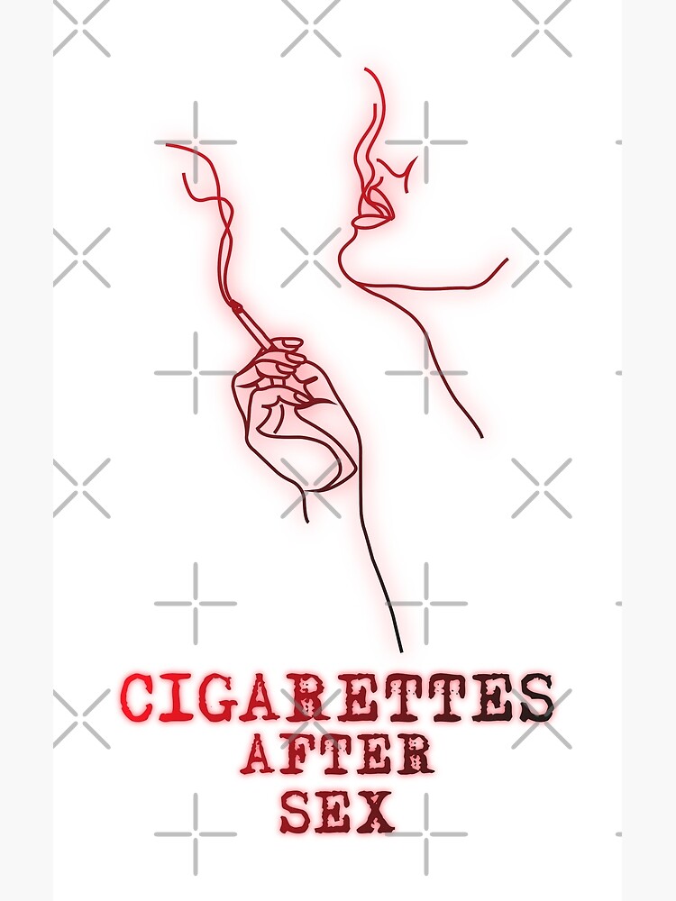 Cigarettes After Sex Poster Poster For Sale By Vishalnair Redbubble