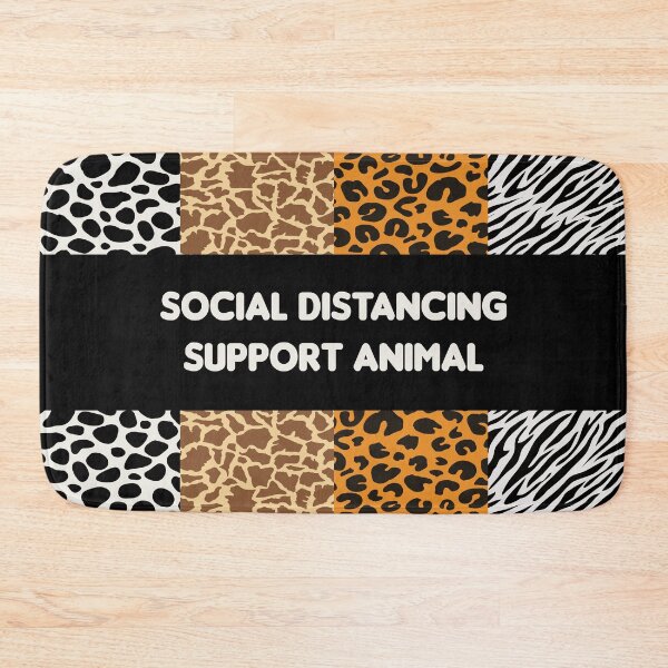 Item preview, Social Distancing Support Animal designed and sold by MJLdesigns.