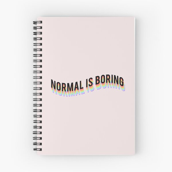Item preview, Normal is Boring designed and sold by Vintage Dream.