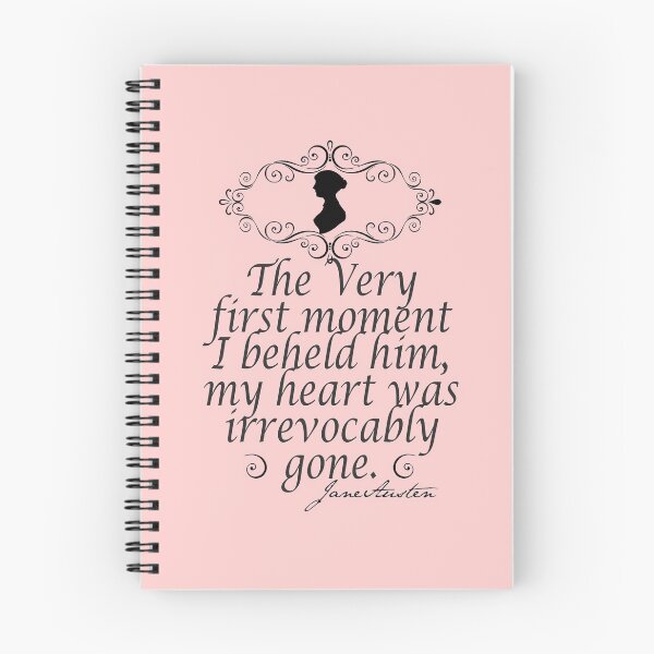 Item preview, Jane Austen My Heart Was Irrevocably Gone Quote Book Club Literary Gift designed and sold by TopTeeShop.