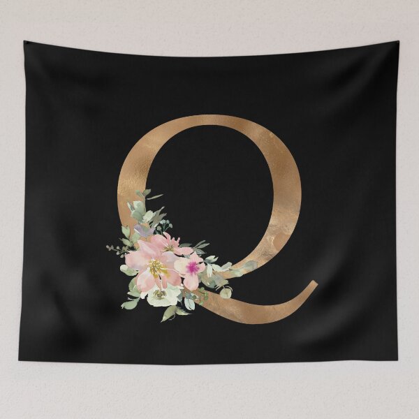 Item preview, Letter Q Monogram designed and sold by WisdomInspired.