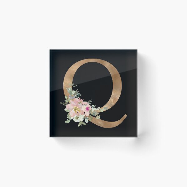 Item preview, Letter Q Monogram designed and sold by WisdomInspired.