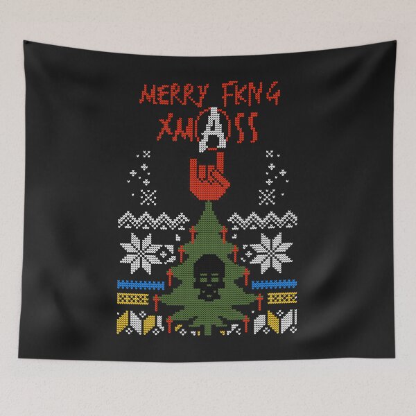 Item preview, Merry F***ing Christmas designed and sold by Stressabite.