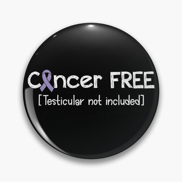 Item preview, Cancer Free- Testicular Cancer Awareness Gifts for Women Testicular Cancer Support Ribbon designed and sold by Awarenessshop.