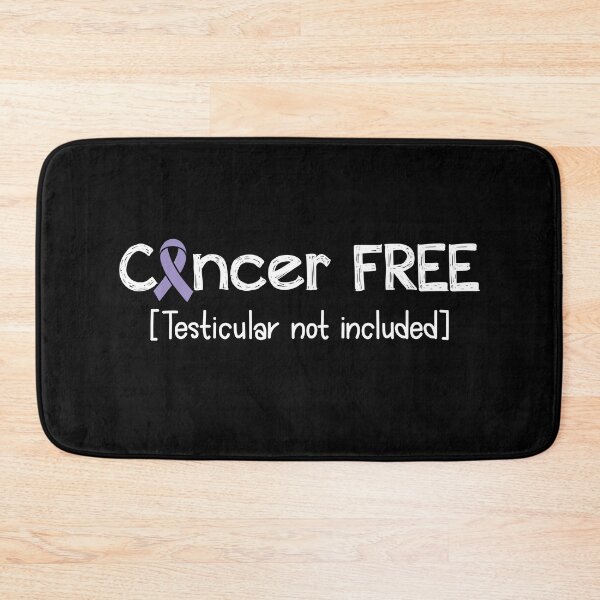 Item preview, Cancer Free- Testicular Cancer Awareness Gifts for Women Testicular Cancer Support Ribbon designed and sold by Awarenessshop.