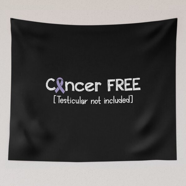 Item preview, Cancer Free- Testicular Cancer Awareness Gifts for Women Testicular Cancer Support Ribbon designed and sold by Awarenessshop.
