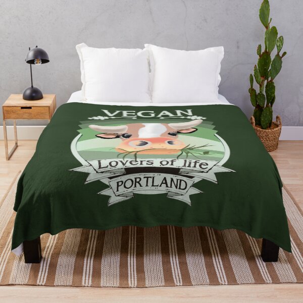 Item preview, Vegan - Lovers of life - Portland (light lettering) designed and sold by Arteria Mix.