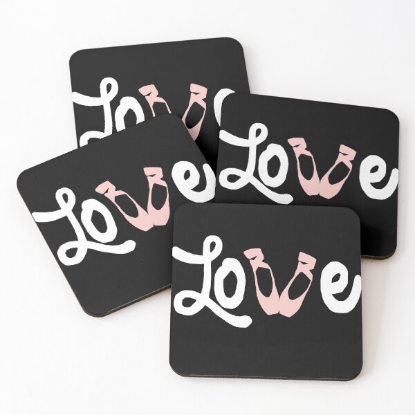 Item preview, I Love Ballet - Black Background designed and sold by Trace1234.