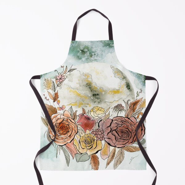 Artikelvorschau, Herbstmond Aquarell Blumen entworfen und verkauft von JeanneBT.