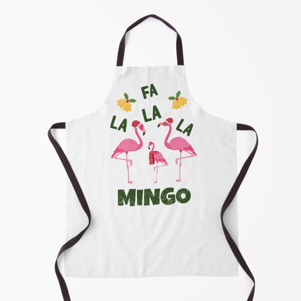 Item preview, Fa La La La Mingo Christmas Flamingos designed and sold by Zurickdesigns.