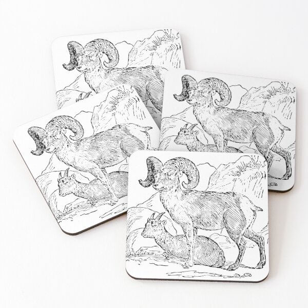 Item preview, mountain goats designed and sold by customgiftstore.