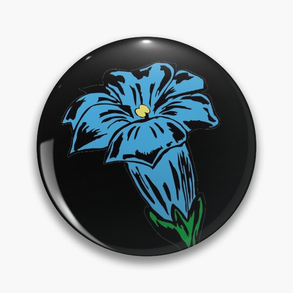Item preview, Mountain - flower, gentian, alpine flower designed and sold by claudiasartwork.