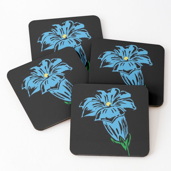 Item preview, Mountain - flower, gentian, alpine flower designed and sold by claudiasartwork.