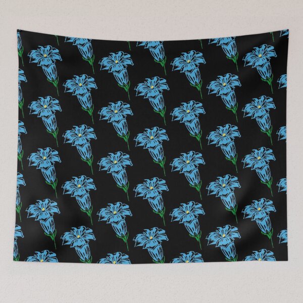 Item preview, Mountain - flower, gentian, alpine flower designed and sold by claudiasartwork.