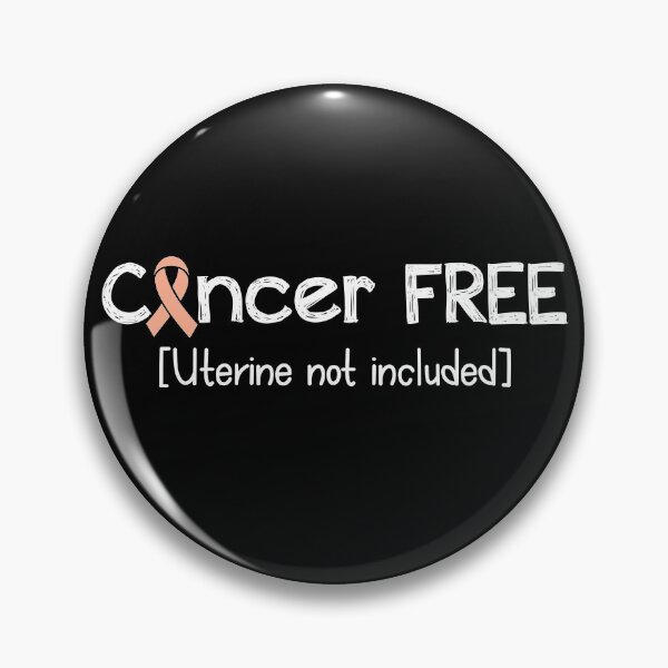 Item preview, Cancer Free- Uterine Cancer Awareness Gifts for Women Uterine Cancer Support Ribbon designed and sold by Awarenessshop.