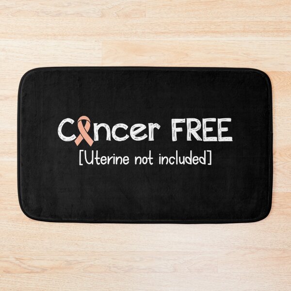 Item preview, Cancer Free- Uterine Cancer Awareness Gifts for Women Uterine Cancer Support Ribbon designed and sold by Awarenessshop.