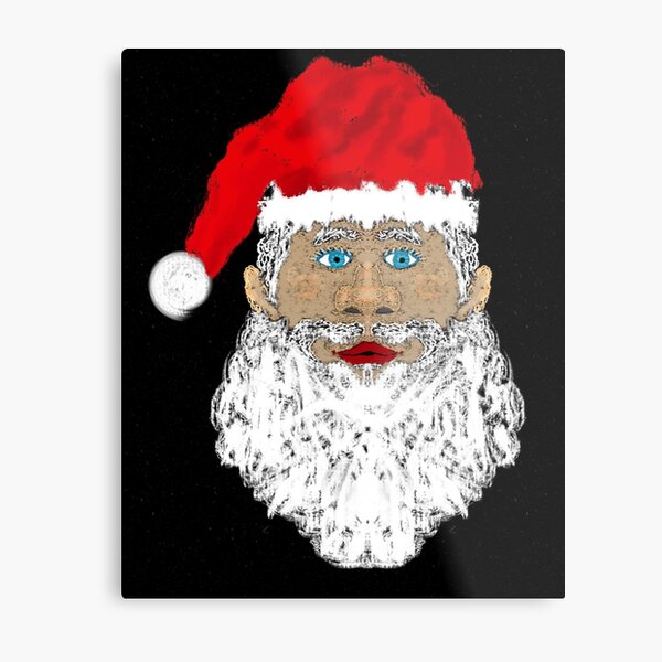 Santa Claus Metal Print