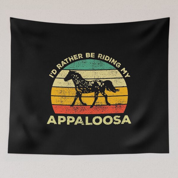 Item preview, I’d Rather Be Riding My Appaloosa Vintage Gift For Appaloosa Horse Owners designed and sold by JokeGysen.