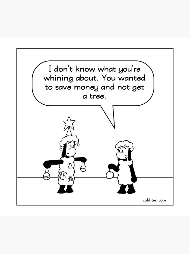 christmas tree decorating by coldteacomics