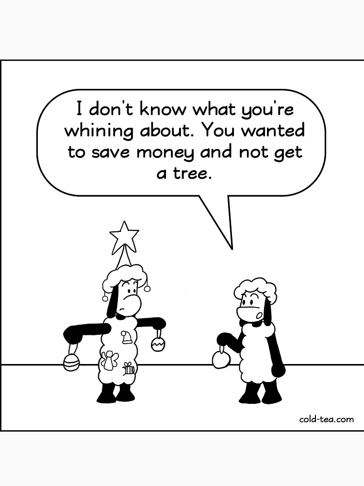 christmas tree decorating by coldteacomics