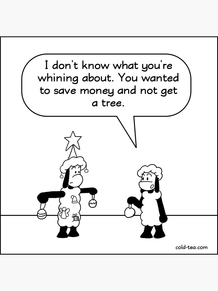 christmas tree decorating by coldteacomics