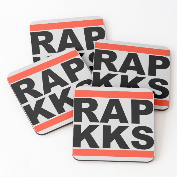 Item preview, RAP KKS Fan Art - Black on Orange Art designed and sold by Ideas-Heaven.