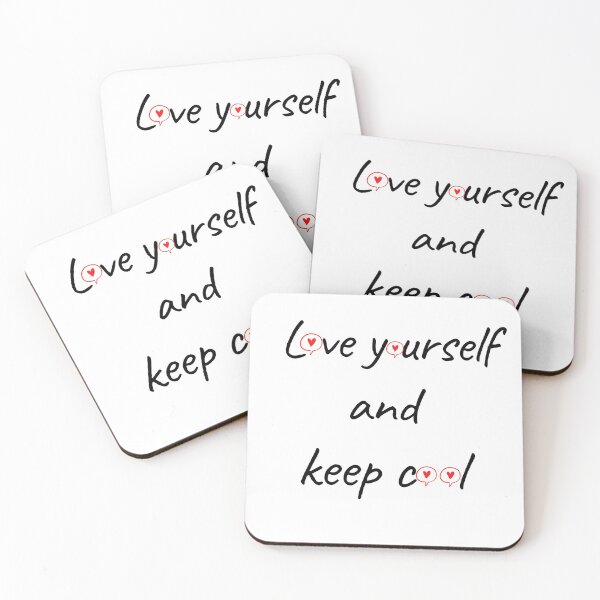 Item preview, Love yourself and keep cool designed and sold by Arlooz Tees.