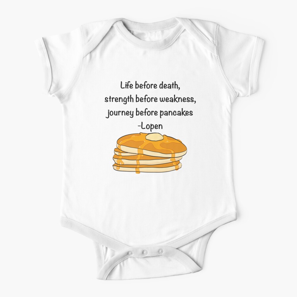 Journey before Pancakes Baby One-Piece