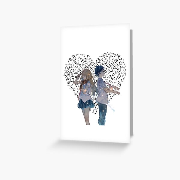 Shigatsu Wa Kimi No Uso - Kaori Greeting Card for Sale by foxxykitten