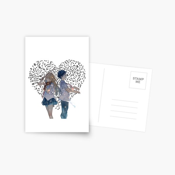 Your Lie In April Shigatsu Wa Kimi No Uso Kaori Christmas Greeting Card  for Sale by SDStore03