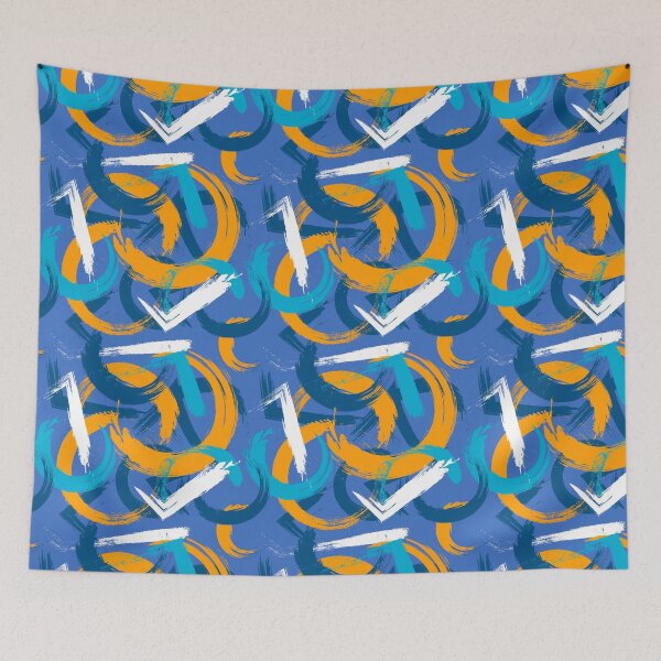 Item preview, Abstract brushes pattern designed and sold by tridentfoundry.