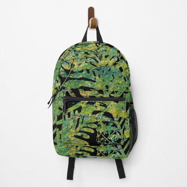 Item preview, Paint Splatter Jungle Leaves designed and sold by maccm.