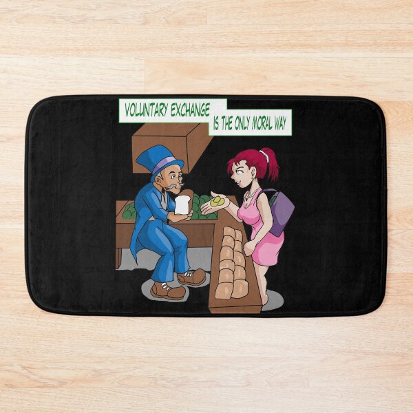 Item preview, Voluntary exchange is the only moral way designed and sold by AnarchyDream.