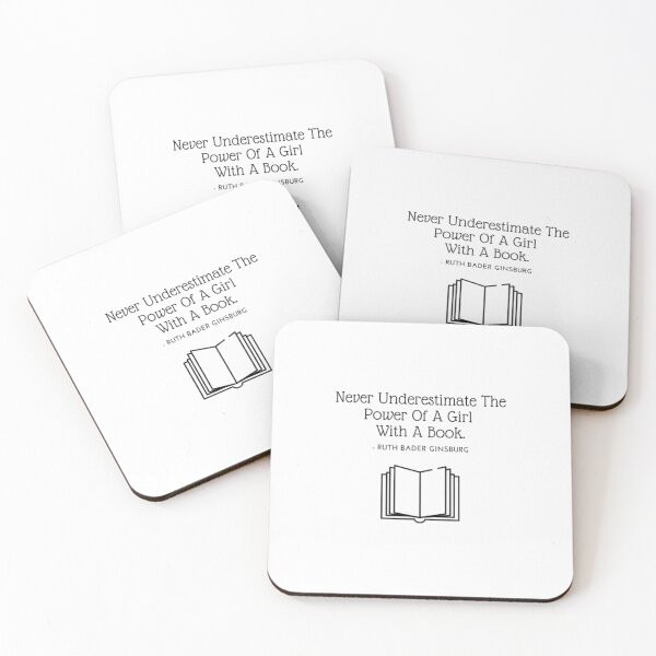 Item preview, Never Underestimate The Power Of A Girl With A Book designed and sold by Artistive.
