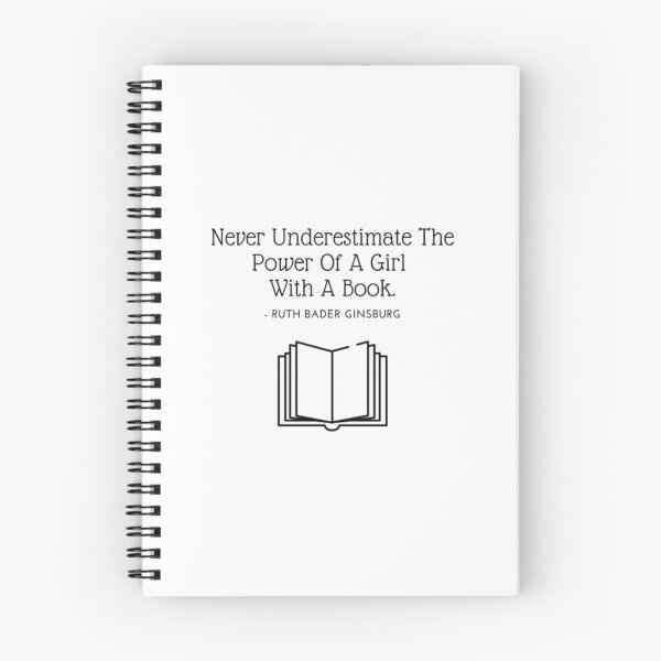 Item preview, Never Underestimate The Power Of A Girl With A Book designed and sold by Artistive.