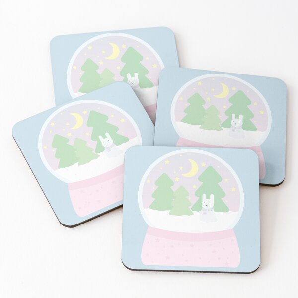Item preview, Bunny snowglobe blue designed and sold by ibyrd-7.