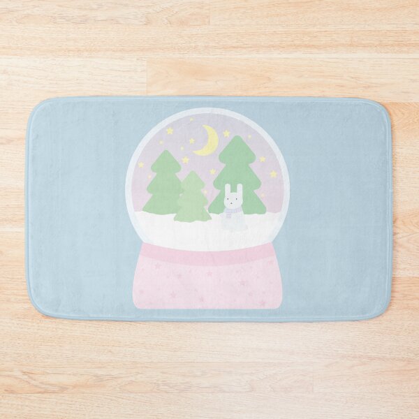Item preview, Bunny snowglobe blue designed and sold by ibyrd-7.