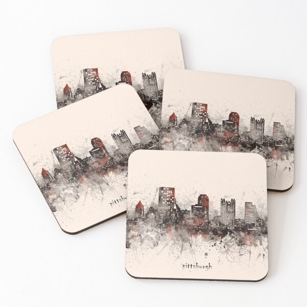 Item preview, pittsburgh skyline designed and sold by BekimART2.