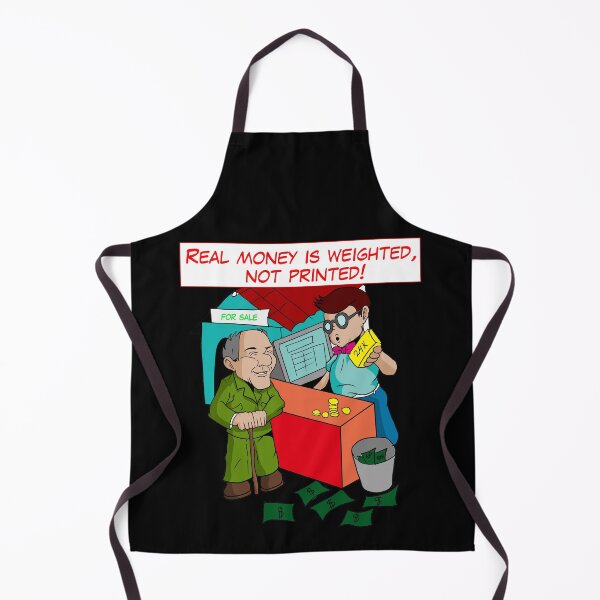 Item preview, Real money is weighted, not printed! real money is gold and silver! designed and sold by AnarchyDream.