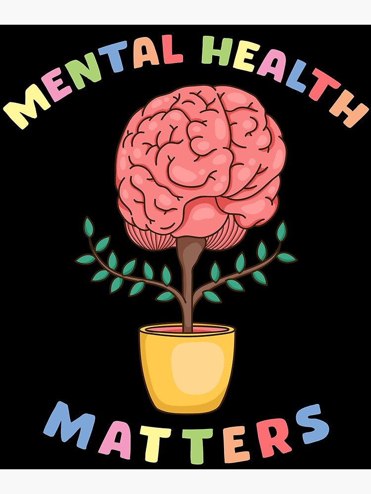 Mental Health Awareness Healthy Body Healthy Mind' Unisex Premium