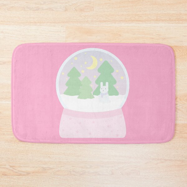 Item preview, Bunny snowglobe pink designed and sold by ibyrd-7.