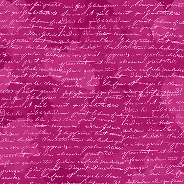 Artwork thumbnail, Script on Cerise by ReesDesigns