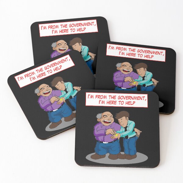 Item preview, I'm from the government, I'm here to help designed and sold by AnarchyDream.