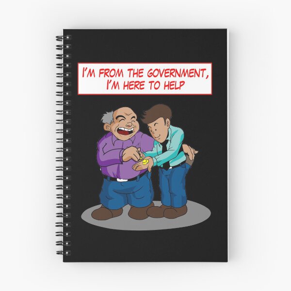 Item preview, I'm from the government, I'm here to help designed and sold by AnarchyDream.