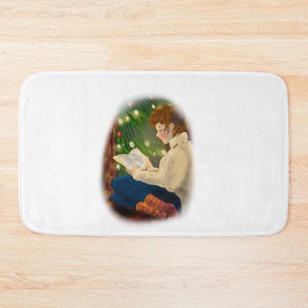 Item preview, Cozy Reading By Christmas Tree designed and sold by RainbowStudio.
