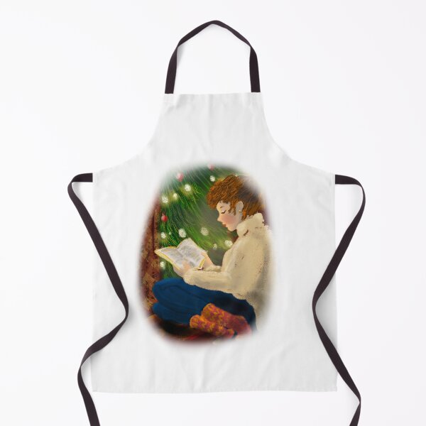 Item preview, Cozy Reading By Christmas Tree designed and sold by RainbowStudio.