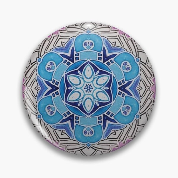 Item preview, Funky Purple Mandala  designed and sold by Happii-Viibes.