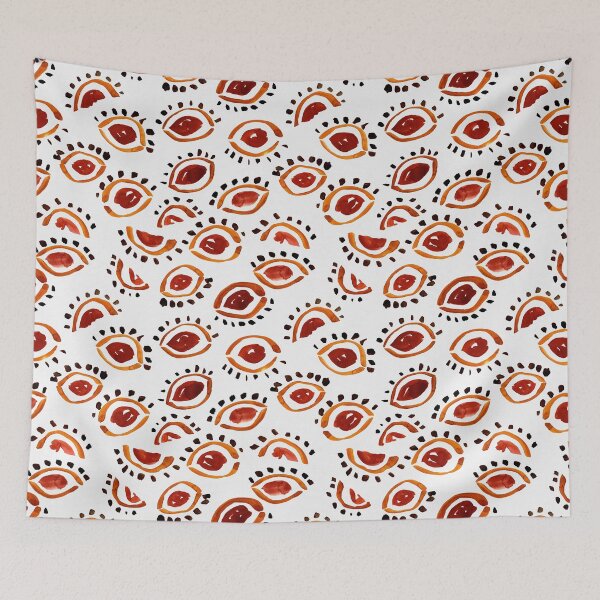 Item preview, Mystic Eyes in Watercolour designed and sold by RebeccaFlaherty.