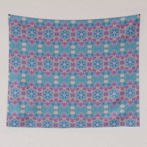 Item preview, Funky Purple Mandala  designed and sold by Happii-Viibes.