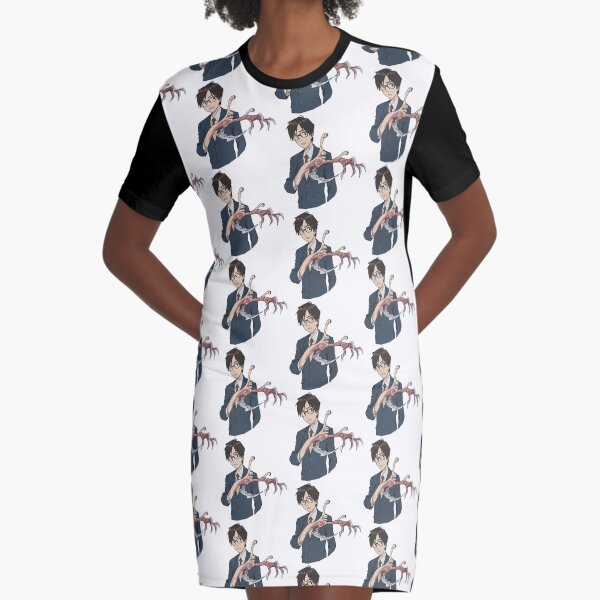 Shinichi & Migi Graphic T-Shirt Dress